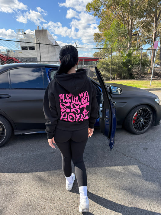 Pink Wave Hoodie