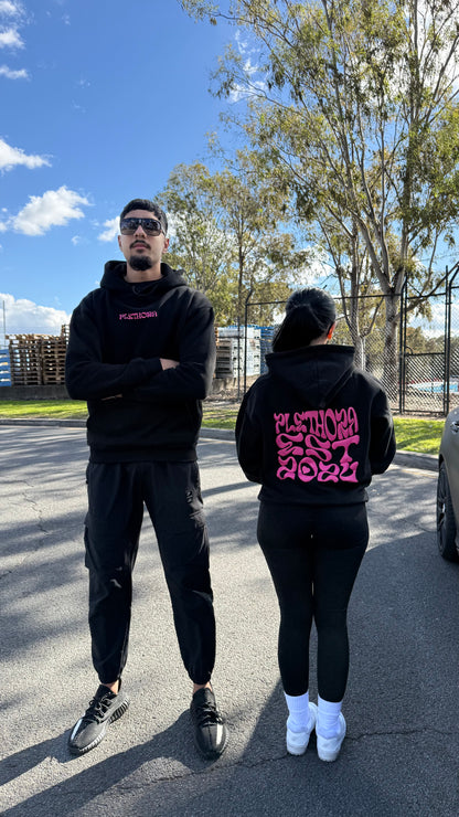 Pink Wave Hoodie
